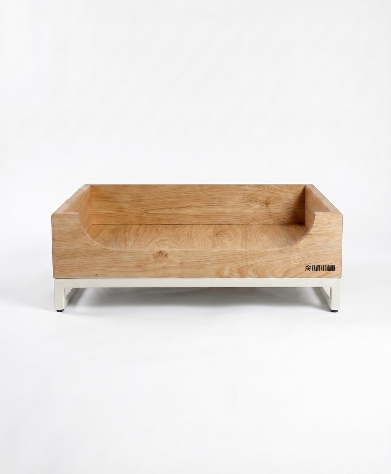 KAWENTSMANN Hundebett aus Holz mit Stahlgestell FIRCHE