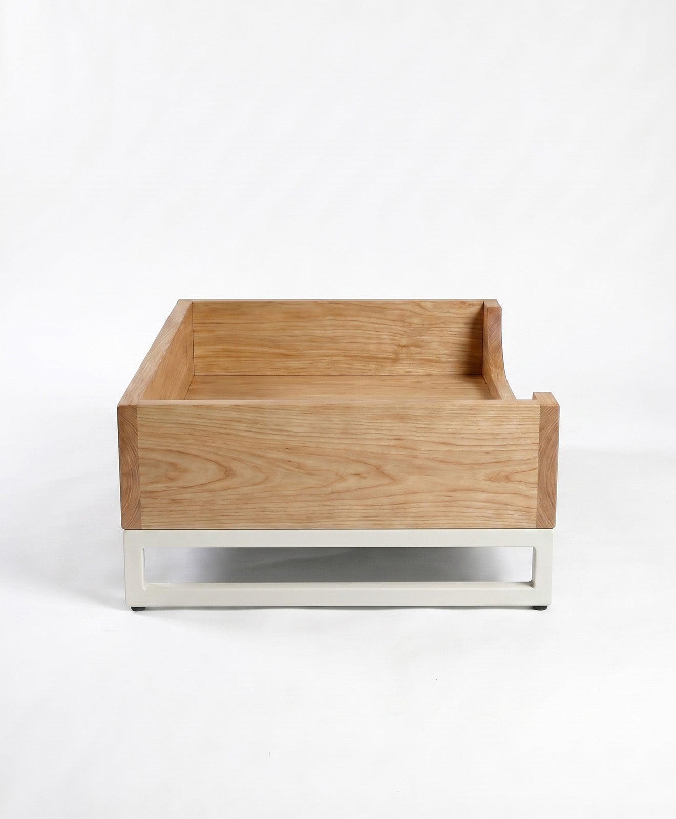 KAWENTSMANN Hundebett aus Holz mit Stahlgestell FIRCHE