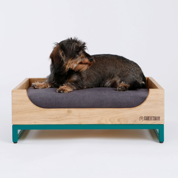 Hundebett Fierche mit einem Dackel zur Veranschaulichung der Kategorie Tiere von Kawentsmann