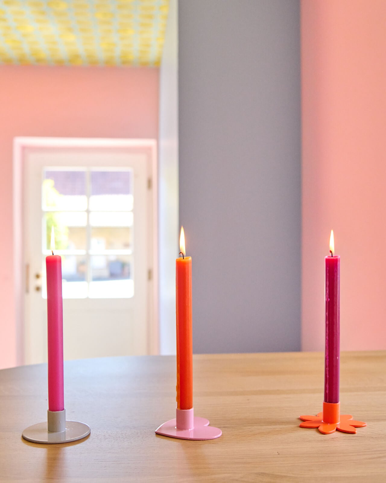 Kerzenständer / Kerzenhalter für Stabkerzen von KAWENTSMANN