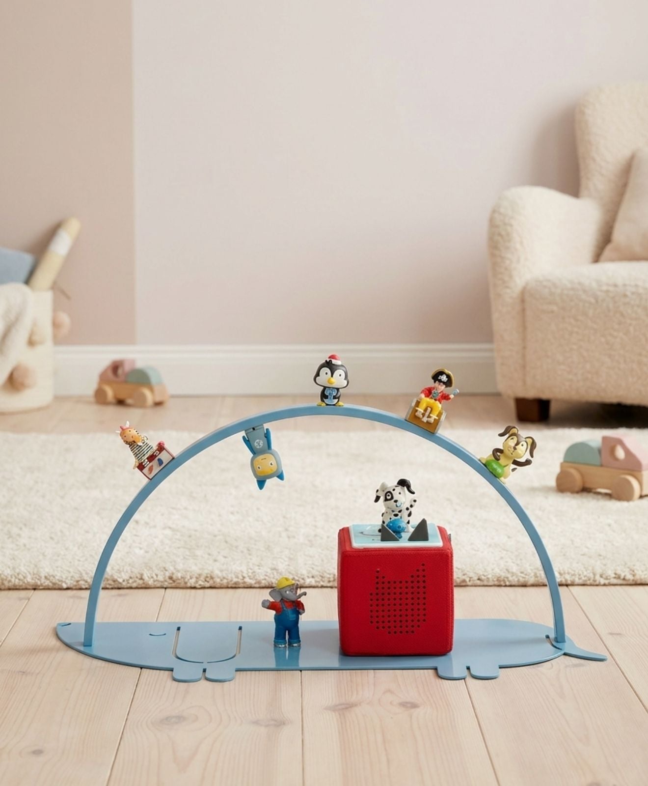 Moodbild Tonie Regal Dackel - Szene im Kinderzimmer
