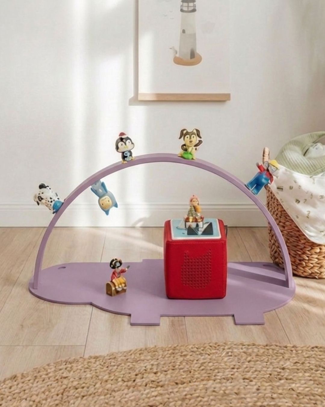 Tonie Regal Nilpferd Moodbild im Kinderzimmer