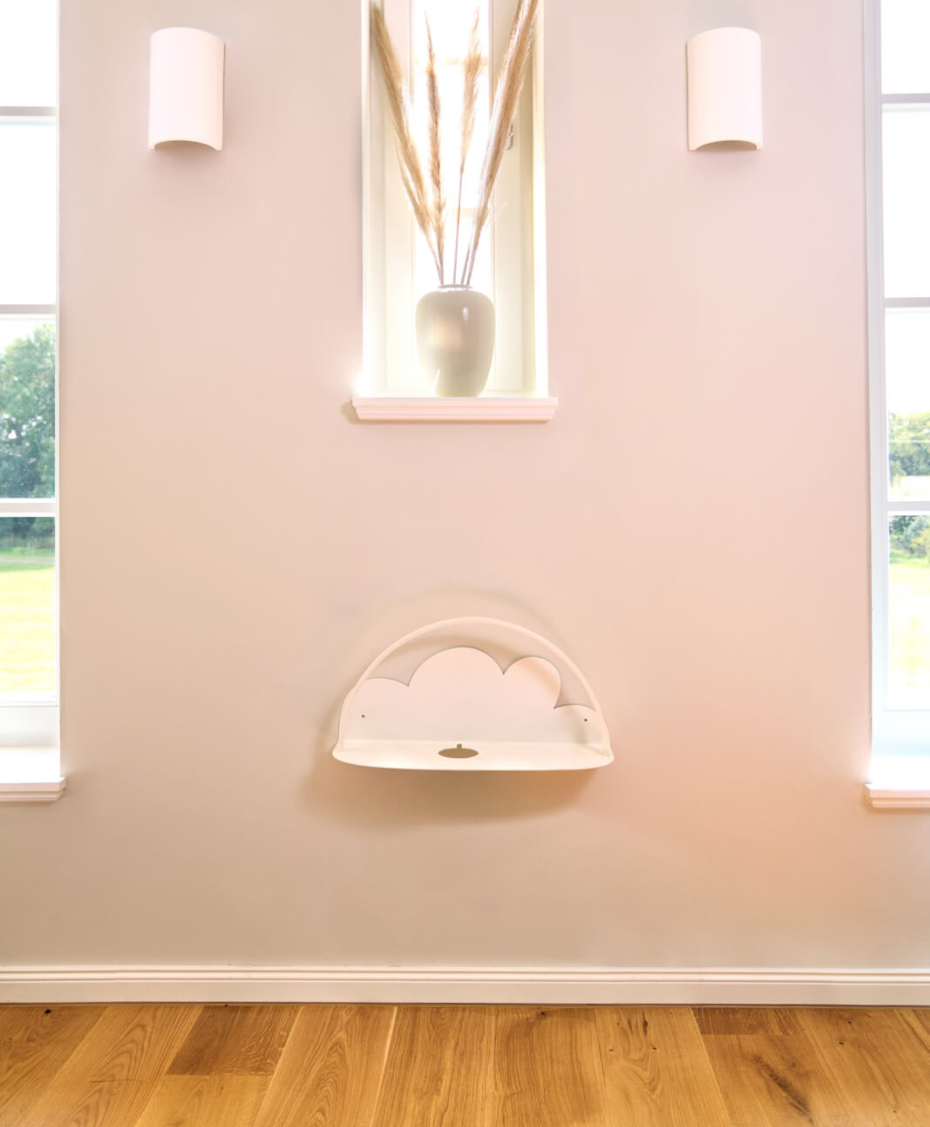 Wandregal für die Toniebox & Tonies Wolke in Weiß