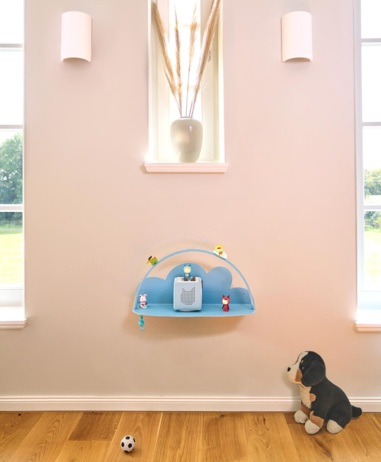 Wandregal für die Toniebox & Tonies Wolke in Blau