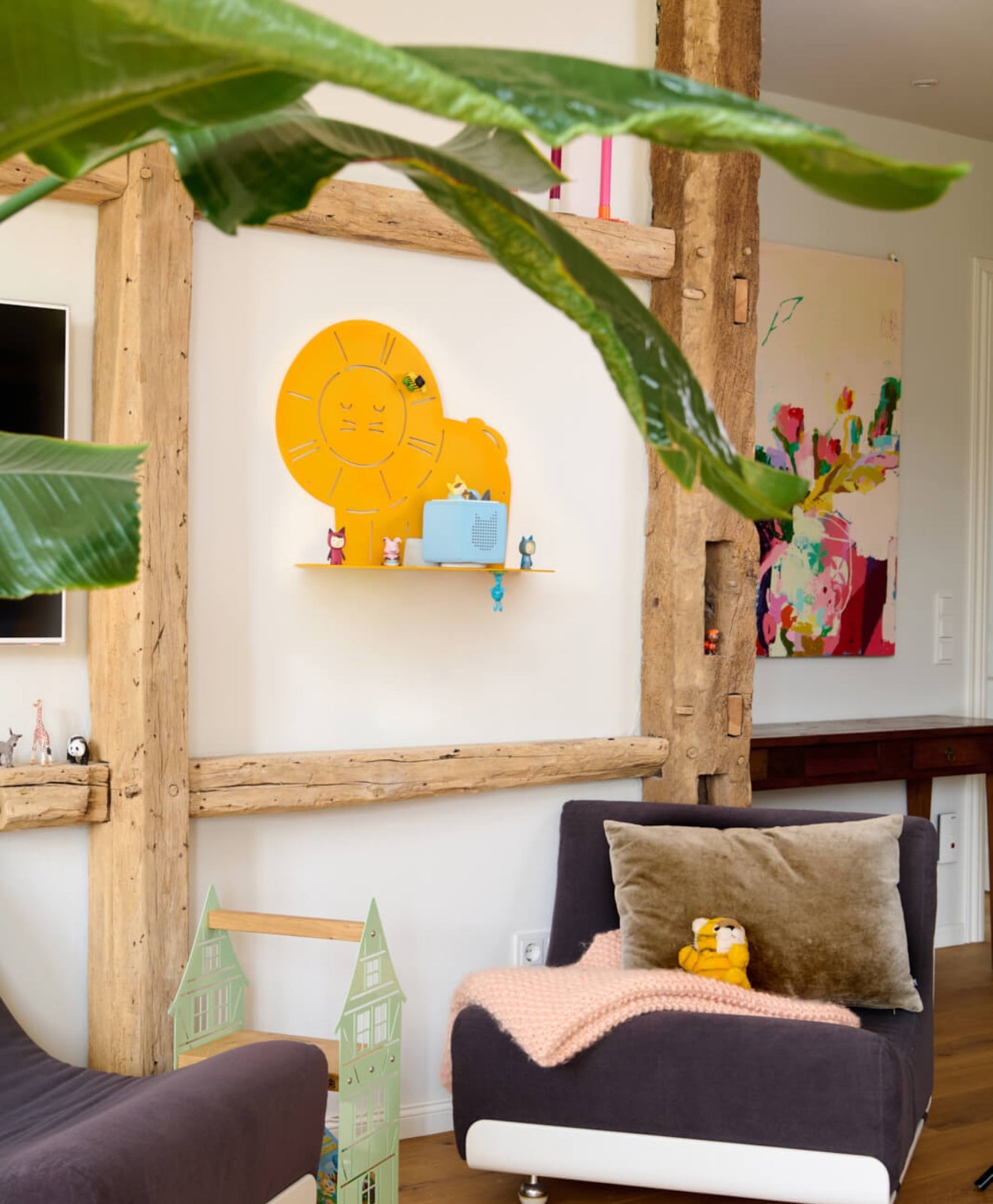 Wandregal für die Toniebox & Tonies Löwe